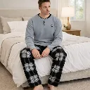 Lounge Plaid Set