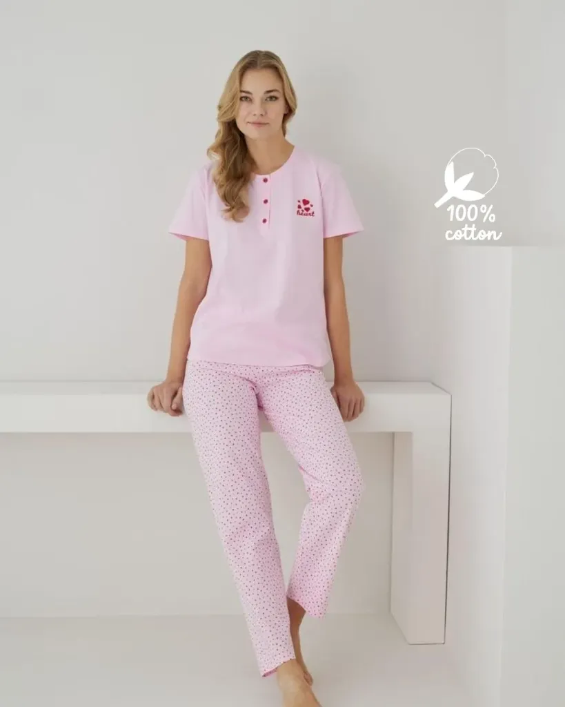 Heart Cotton Set